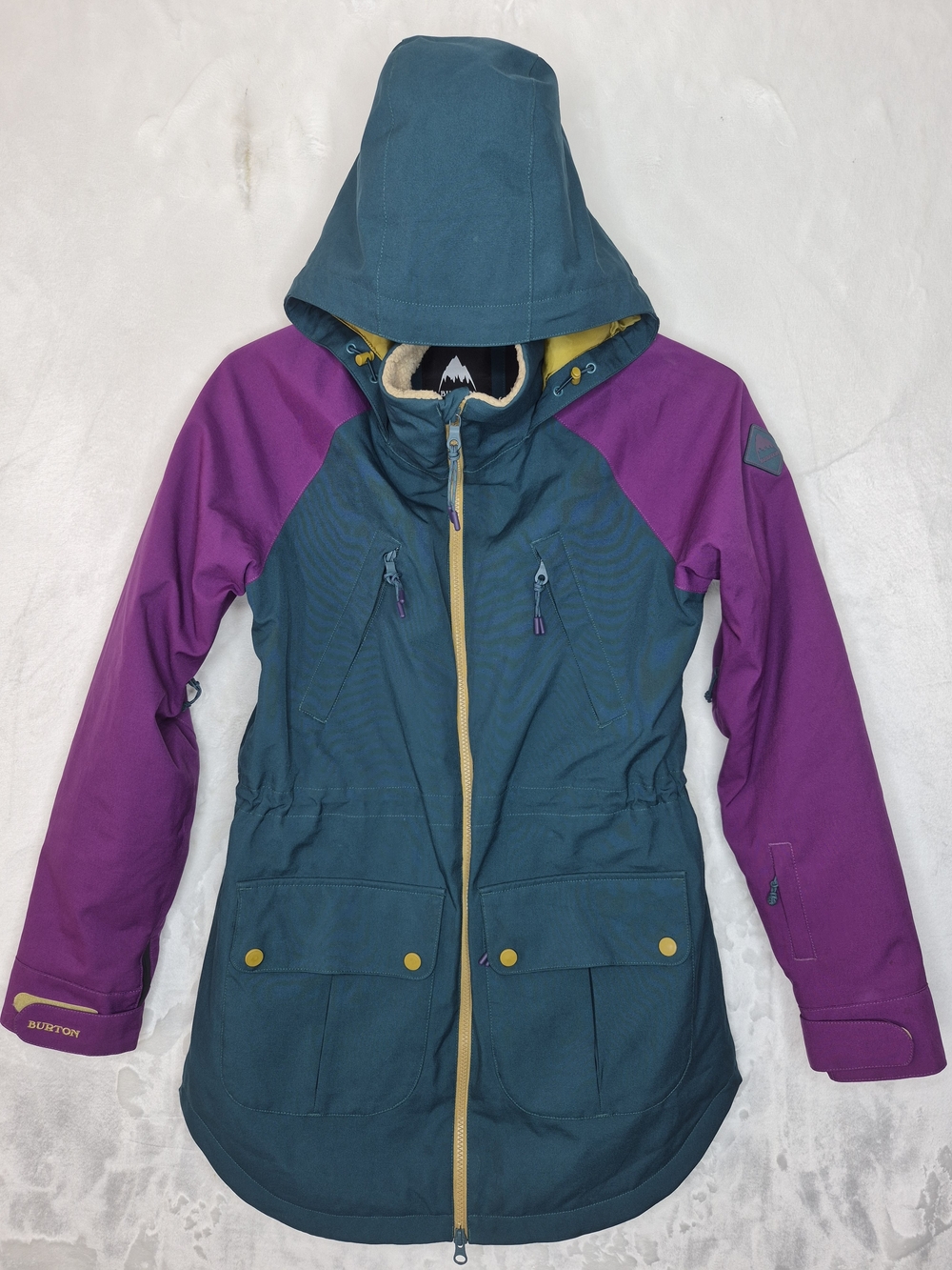 Burton Prowess DRYRIDE Snowboard Ski Jacket Teal Purple Womens Small